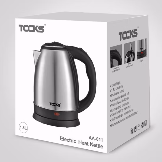 Бытовая техника Вода Кофе Чай Вода Электрические чайники из нержавеющей стали 1,8 л