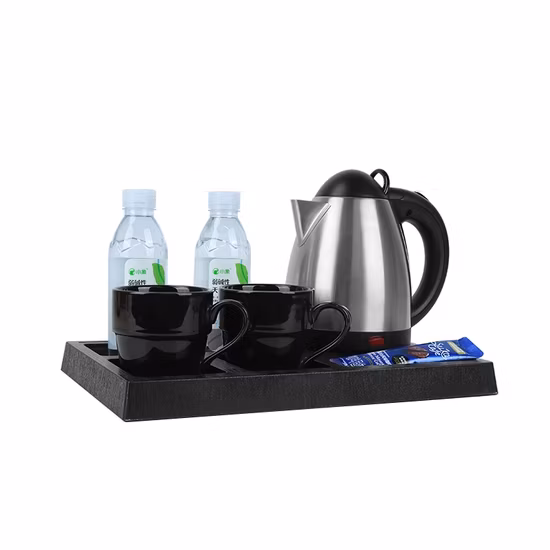 5-звездочные приветственные подносы цвета слоновой кости, электрический чайник для отеля